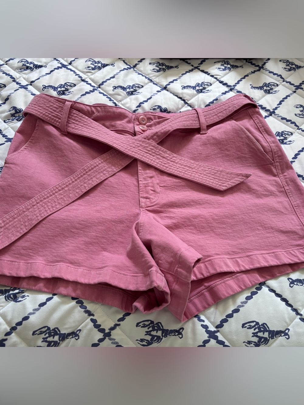 J. Crew Pink Denim Shorts